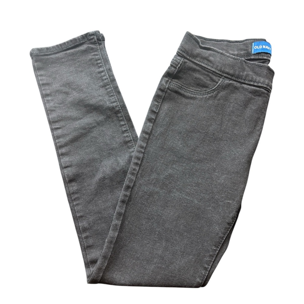Girls Old Navy Black Skinny Jeggings | Size (XL) 14-16